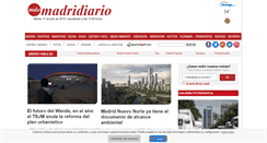 Desktop Screenshot of madridiario.es